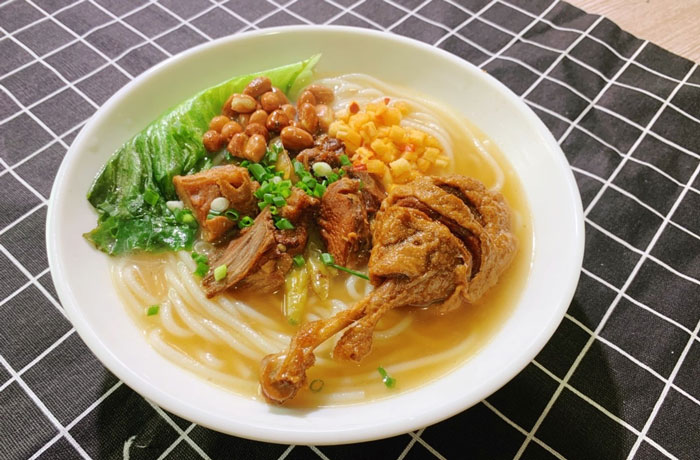 侨乡街道开发区鸭肉粉培训